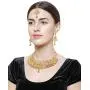 YouBella Jewellery Bollywood Ethnic Gold Plated Traditional Indian Necklace Combo Set with Earrings for Women YouBella Jewellery Bollywood Ethnic Gold Plated Traditional Indian Necklace Combo Set with Earrings for Women