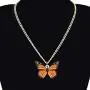 NEWEI Acrylic Floral Butterfly Necklace Chain Pendant Collar Fashion Summer Spring Insect Jewelry for Women Girl Gifts Charm NEWEI Acrylic Floral Butterfly Necklace Chain Pendant Collar Fashion Summer Spring Insect Jewelry for Women Girl Gifts Charm