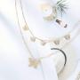 Dresbe Dainty Butterfly Choker Necklaces Gold Layered Neck Chain Hollow Neck Jewelry Accessories for Women and Girls