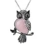 Top Plaza Owl Necklaces Healing Crystal Stone Pendant Reiki Spiritual Energy Gemstone Quartz Necklace Birthday for Women Men Top Plaza Owl Necklaces Healing Crystal Stone Pendant Reiki Spiritual Energy Gemstone Quartz Necklace Birthday for Women Men