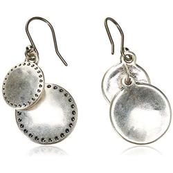 Lucky Brand Womens Double Drop Earring