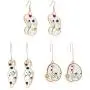 Boob Earring Face Abstract Gold Female Body Pendant Dangle Earrings Sets Picasso women shape Chokers wire face Stud Earring-6 pairs Boob Earring Face Abstract Gold Female Body Pendant Dangle Earrings Sets Picasso women shape Chokers wire face Stud Earring-6 pairs