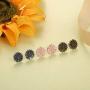 Sunflower Earrings - 3 Pairs Small Cute Sunflower Stud Earrings Jewelry for Women Girls Friends