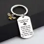 BEKECH Honey Bee Charm Keychain Perhaps the Bee Is More Honored Because of What She Does for Others Bee Jewelry Keyring Appreciation Gift for Teachers, Coworkers,Employees BEKECH Honey Bee Charm Keychain Perhaps the Bee Is More Honored Because of What She Does for Others Bee Jewelry Keyring Appreciation Gift for Teachers, Coworkers,Employees