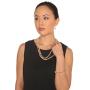 HinsonGayle AAA Handpicked 9-9.5mm Baroque Freshwater Cultured Pearl Dangle Earrings Sterling Silver