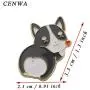 CENWA Corgi Dog Pin Enamel Brooch Lapel Puppy Pet Jewelry Dog Mom Gift Corgi Butt Pin Cute Dog Enamel Pin Brooch Puppy Gift