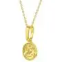 In Season Jewelry 18k Gold Plated Guardian Angel Medal Necklace Newborn Baby Infant Birth Gift 16'' In Season Jewelry 18k Gold Plated Guardian Angel Medal Necklace Newborn Baby Infant Birth Gift 16''