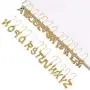 Comformate Metal Letter Earrings for Women Gold Color Brincos Drop Earrings Female Bohemian Alphabet Long Earings Fashion Jewelry Comformate Metal Letter Earrings for Women Gold Color Brincos Drop Earrings Female Bohemian Alphabet Long Earings Fashion Jewelry