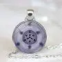 (4 Pack) Naruto Write Round Eye Pendant Chain Necklace - Metal (4 Pack) Naruto Write Round Eye Pendant Chain Necklace - Metal