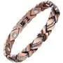 Jecanori Copper Bracelets for Women Magnetic for Arthritis Pain Relief~Effective Therapy for RSI&Carpal Tunnel~100% Pure Copper Crystal Bracelets~Jewelry Gift with Adjust Tool