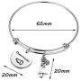 KUIYAI Cheer Necklace Cheerleader Megaphone Pendant Necklace Cheerleading Gifts