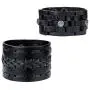 Thunaraz Black Brown Leather Bracelet for Men Women Punk Wide Leather Cuff Bracelet Cool Braided Wristbands Adjustable Gothic Wristband Bangle Jewelry Thunaraz Black Brown Leather Bracelet for Men Women Punk Wide Leather Cuff Bracelet Cool Braided Wristbands Adjustable Gothic Wristband Bangle Jewelry