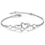 Sterling Silver''Forever Love''Double Heart Bracelets for Women Valentines Day,Birthday,Mothers Day Gifts for Her,Girlfriend,Mom,Best Friend,Sisters Sterling Silver''Forever Love''Double Heart Bracelets for Women Valentines Day,Birthday,Mothers Day Gifts for Her,Girlfriend,Mom,Best Friend,Sisters