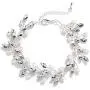 Mariell Bridal and Wedding Silver Bracelet with Crystal Gems and Freshwater Pearls, Fits 7'' to 8 ½'' Wrist Mariell Bridal and Wedding Silver Bracelet with Crystal Gems and Freshwater Pearls, Fits 7'' to 8 ½'' Wrist