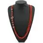 Bocar Long Multiple Row Handmade Beaded Resin Statement 36'' Necklace for Women (NK-10558) Bocar Long Multiple Row Handmade Beaded Resin Statement 36'' Necklace for Women (NK-10558)