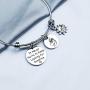 G-Ahora Winnie The Pooh Disney Eeyore Jewelry Inspired Bracelet It Never Hurts to Keep Looking for Sunshine Eeyore Quote Gift for Women Girls(Never Hurt BR)