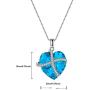 Mom Necklace for Women Mother Daughter Jewelry Mothers Day Crystal Heart Pendant Necklaces Accent Chain Love Forever Charm Inspirational Gift for Her Wife Sister Girlfriend