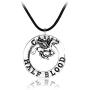 Magical Jewelry Gift Co. Camp Half Blood Charm Pendant Necklace - Silver Metal