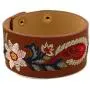 L&N Rainbery Bohemia Embroidery Flower Cuff Bracelet Female Fashion Wide PU Leather Bracelets & Bangles Women Jewelry L&N Rainbery Bohemia Embroidery Flower Cuff Bracelet Female Fashion Wide PU Leather Bracelets & Bangles Women Jewelry