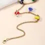 Smiling sunflower Cute Colorful Mushroom Dangling Necklace Rainbow Colored 3D Vegetables Jewelry Chains for Women Girls Daughters Smiling sunflower Cute Colorful Mushroom Dangling Necklace Rainbow Colored 3D Vegetables Jewelry Chains for Women Girls Daughters