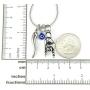 Mano Cornuto, Cornicello, and Nazar combo Necklace, on 18'' Snake Chain, Italian Lucky Hand Horn Anti Evil Eye Good Luck Amulet Protection Charms All Stainless