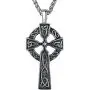 Aoiy Mens Stainless Steel Large Celtic Cross Irish Knot Pendant Necklace, 24'' Link Chain, aap011 Aoiy Mens Stainless Steel Large Celtic Cross Irish Knot Pendant Necklace, 24'' Link Chain, aap011
