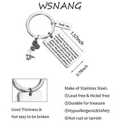 WSNANG Cheer Coach Keychain Cheerleader Appreciation Gift Cheer Team Gift Thank You Gift for Cheer Coaches Cheer Mom