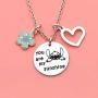Maxforever Girls Jewelry You are My Sunshine Necklace Gift for Daughter, Niece, Girls