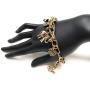 Bracelet / Elephants And Hearts Charm Bracelet For Teens And Women