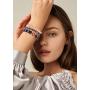 Finrezio 15-20 Pcs Braided Bracelet Set Women Men Beads Leather Wristbands Boho Ethnic Tribal Linen Hemp Cords Wrap Bracelets String Handmade Jewelry