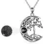 ONEFINITY Tree of Life Necklace Sterling Silver I Love You 100 Languages Necklace Tree of Life Pendant Jewelry for Women Gifts ONEFINITY Tree of Life Necklace Sterling Silver I Love You 100 Languages Necklace Tree of Life Pendant Jewelry for Women Gifts