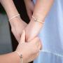 Swanky Crafts Bridesmaid Proposal Gifts from Bride - Adjustable Handmade Bracelet with A Simple Elegant Card, Will You Be My Bridesmaid, to Match Any Wedding Theme