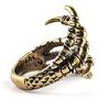 Fashion Vintage Women Mens Opening Eagle Talon Rings Mystery Jewelry Gothic Punk Antique Eagle Claw Ring Jewelry