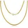 AINUOSHI Men & Women 925 Sterling Silver Solid 925 Italy 1MM 1.5MM 2MM 2.4MM Solid Franco Chain Necklace, Platinum/18K Gold Plated Necklace, Length, 16-24 Inch
