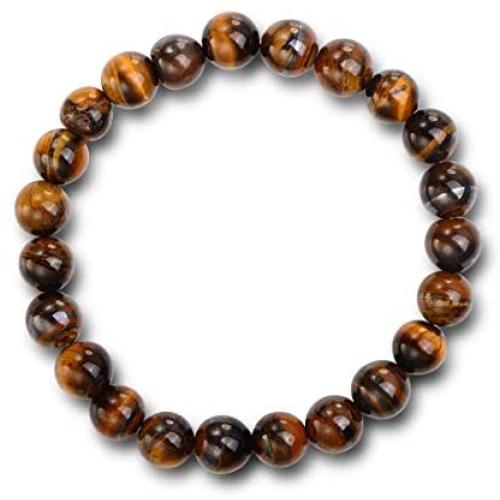 Barzel Semi Precious Gemstones Natural Healing Stretch Bracelet