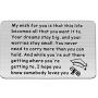 TIIMG Graduation Gift Inspirational High School College Graduation Gift for Daughter Son Boys Girls Men Women Wallet Insert Card Gift for Graduate