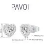 PAVOI 14K Gold Plated Sterling Silver Post Brilliant Round Faux Diamond Halo Earrings - Premium Cubic Zirconia in Rose Gold, White Gold and Yellow Gold PAVOI 14K Gold Plated Sterling Silver Post Brilliant Round Faux Diamond Halo Earrings - Premium Cubic Zirconia in Rose Gold, White Gold and Yellow Gold