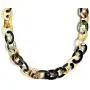Bling Jewelry Earth Tone Brown Handmade Natural Buffalo Horn Long Oval Link Chain Necklace for Women 40 Inches Bling Jewelry Earth Tone Brown Handmade Natural Buffalo Horn Long Oval Link Chain Necklace for Women 40 Inches