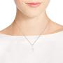 AeraVida Powerful Lightning Bolt .925 Sterling Silver Pendant Necklace
