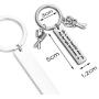AKTAP Hair Stylist Gifts Comb Charm Pendant Keychain Hairdresser Gifts Barber Appreciation Gift
