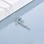 UCADRIT Faith Cross Pendant Necklaces Sterling Silver with Simulated Birthstone Cross Jewelry for Women UCADRIT Faith Cross Pendant Necklaces Sterling Silver with Simulated Birthstone Cross Jewelry for Women