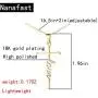 Nanafast 18k Gold Plated Cross Necklace for Girls Faith in Love Dainty Cross Pendant Necklace for Women, Mothers Day Valentines Day