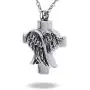 COCO Park Angel Wing Urn Pendant Necklace for Ashes Memorial Keepsake Stainless Steel Cremation Jewelry COCO Park Angel Wing Urn Pendant Necklace for Ashes Memorial Keepsake Stainless Steel Cremation Jewelry
