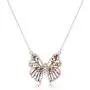 Isaloe Butterfly Necklace Hollow Rainbow Crystal Butterfly Pendant Necklace Cute Insect Jewelry for Women Girls Charms Gifts Isaloe Butterfly Necklace Hollow Rainbow Crystal Butterfly Pendant Necklace Cute Insect Jewelry for Women Girls Charms Gifts