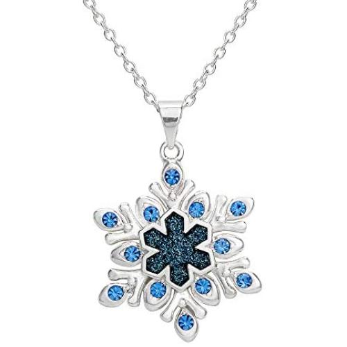 Disney Frozen 2 Fine Silver Plated Pendant Necklace, 16 + 2'' Extender