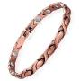 Feraco Magnetic Copper Anklets for Women Arthritis Pain Relief 99.99% Pure Copper Anklet Bracelet with Strong Magnets for Feet & Ankles