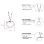 555Jewelry Womens Stainless Steel Small Heart Love Romantic Pendant Necklace