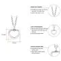 555Jewelry Womens Stainless Steel Small Heart Love Romantic Pendant Necklace 555Jewelry Womens Stainless Steel Small Heart Love Romantic Pendant Necklace
