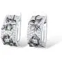 Santuzza Plated Black Maple Leaf Dangle Earrings 925 Sterling Silver Flower Leaves Earrings Cubic Zirconia Fashion Jewelry for Women Santuzza Plated Black Maple Leaf Dangle Earrings 925 Sterling Silver Flower Leaves Earrings Cubic Zirconia Fashion Jewelry for Women