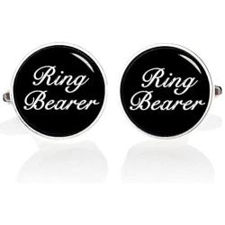 Kooer Handmade Custom Personalized Wedding Cuff Links Father of The Bride Cufflinks Jewelry Gift